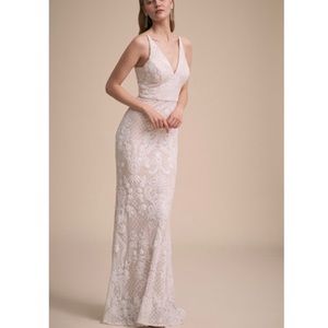 New with tags BHLDN beaded gown